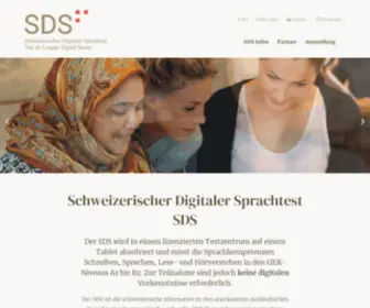 Digitalersprachtest.ch(Schweizerischer Digitaler Sprachtest) Screenshot