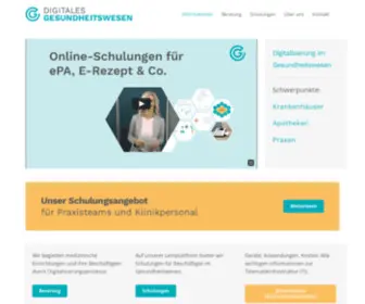 Digitales-Gesundheitswesen.de(Digitales Gesundheitswesen) Screenshot