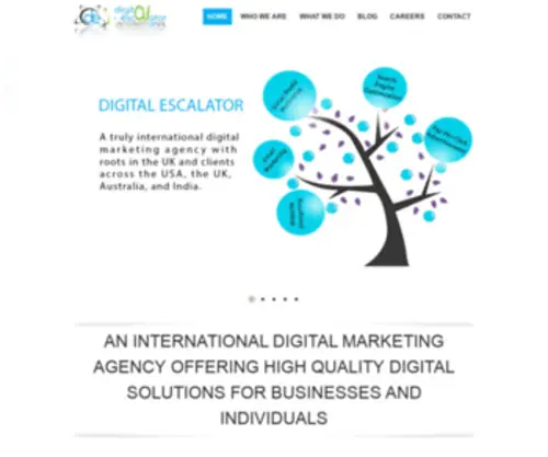 Digitalescalator.com(Digital Marketing Agency) Screenshot