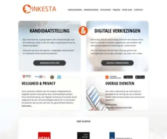 Digitaleverkiezing.nl(Inkesta Digitale Verkiezingen) Screenshot