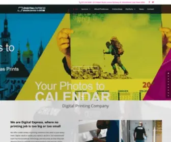 Digitalexpress.co.za(Printing Company) Screenshot