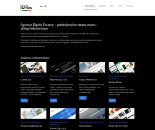 Digitalfactory.pl(Digital Factory) Screenshot