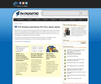 Digitalfaq.com(Video, Photo, Web Hosting) Screenshot