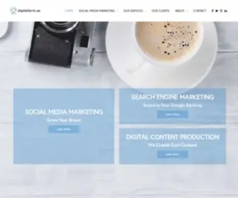 Digitalfarm.ae(Best Social Media Company in Abu Dhabi) Screenshot
