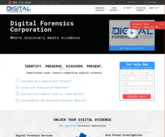 Digitalforensics.com(Our digital forensics service expert team) Screenshot