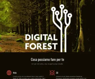 Digitalforest.it(DIGITAL FOREST) Screenshot