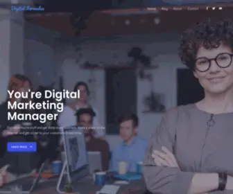 Digitalformulae.com(Youre Marketing Manager) Screenshot