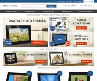 Digitalframesdirect.com(Digital Photo Frames UK’s Specialist in Digital Photo Frames) Screenshot