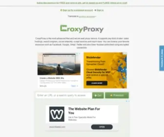 Digitalgate.pw(Croxyproxy) Screenshot