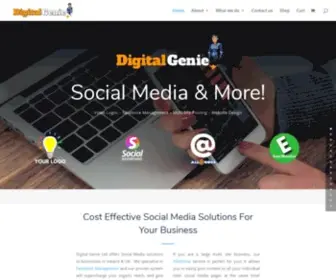 Digitalgen.ie(Digital Genie Ltd) Screenshot
