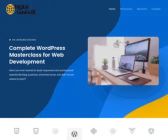 Digitalgoodwill.in(A Complete Solution of Graphics Related Work) Screenshot