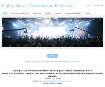 Digitalgreatcommission.com(Digital Great Commission Ministries) Screenshot