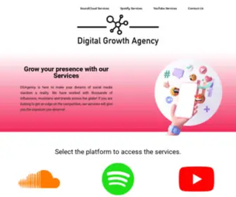 Digitalgrowth-Agency.com(Grow your presence with our Services DGAgency) Screenshot