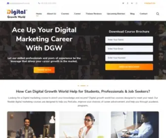 Digitalgrowth.world(Digital Marketing Institute in Varanasi) Screenshot