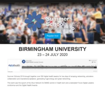 Digitalhealthsummerschools.com(Digital Health Summer Schools) Screenshot