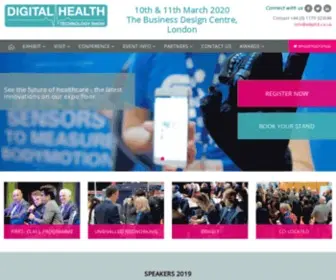 Digitalhealthtechshow.com(Digital Health Technology Show) Screenshot