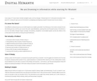 Digitalhemanth.com(Online Education and LMS WordPress Theme) Screenshot