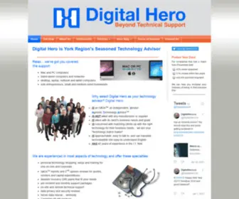 Digitalhero.ca(Digital Hero) Screenshot
