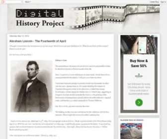 Digitalhistoryproject.com(Preserving American and World History) Screenshot