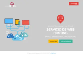 Digitalhost.mx(DIGITAL HOST) Screenshot