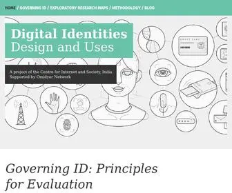 Digitalid.design(Digital Identities) Screenshot