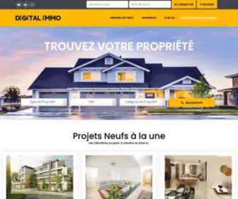 Digitalimmo.ma(Location des biens immobilier au Maroc) Screenshot