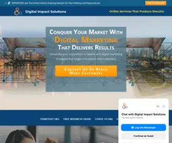 Digitalimpactsolutions.com(Digital Marketing Strategies That Produce Results) Screenshot