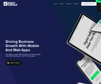 Digitalinclined.com(Digital Marketing Agency For Website Design) Screenshot