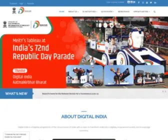 Digitalindia.gov.in(Digital India) Screenshot