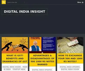 Digitalindiainsight.com(Digital India Insight) Screenshot