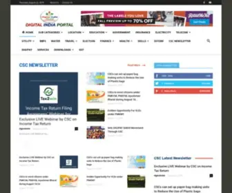 Digitalindiaportal.in(Digital India) Screenshot