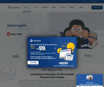 Digitalindo.co.id(Emco digital indonesia) Screenshot