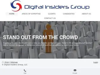 Digitalinsidersgroup.com(Digital Insiders Group) Screenshot