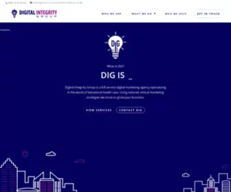 Digitalintegritygroup.com(Digital Integrity Group) Screenshot