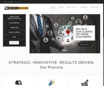 Digitalinvoke.com(Digital Invoke Private Limited) Screenshot