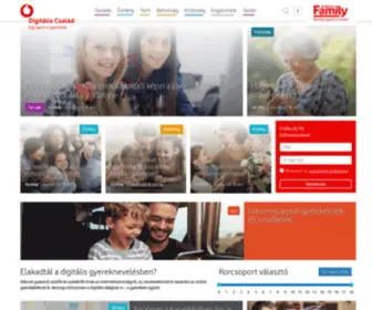 Digitaliscsalad.hu(Digitális) Screenshot