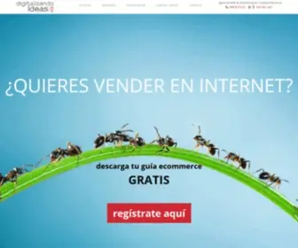 Digitalizandoideas.com(Agencia diseño web) Screenshot