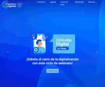 Digitalizatupyme.cl(Digitaliza tu Pyme) Screenshot