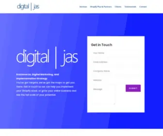 Digitaljas.com(Shopify Plus) Screenshot