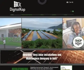 Digitalkap.com(Awarded Best in Haiti. DigitalKap) Screenshot