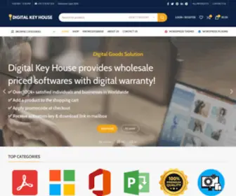 Digitalkeyhouse.com(Worldwide Online Software Key Distributor) Screenshot