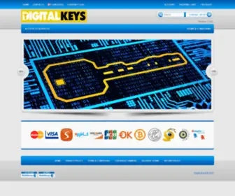 Digitalkeys.biz(Digital Goods Shop) Screenshot