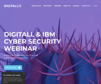 Digitall.com(A technology company) Screenshot