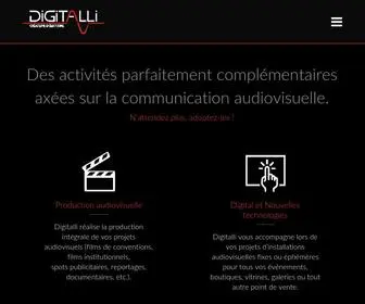 Digitalli.com(Créateurs d'émotions) Screenshot