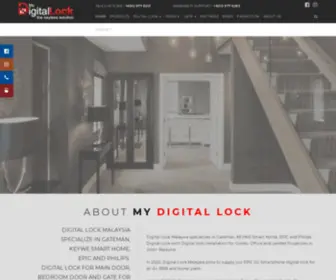 Digitallockmalaysia.com.my(Digital Lock Malaysia) Screenshot