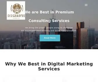 Digitallords.in(Digital consultants) Screenshot