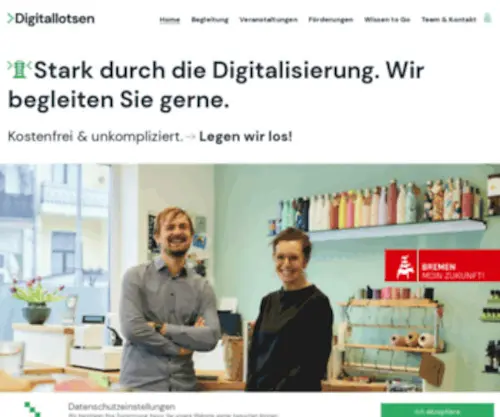 Digitallotsen-Bremen.de(Digitallotsen) Screenshot