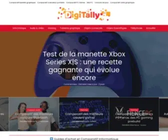 Digitallyours.fr(Magazine informatique) Screenshot