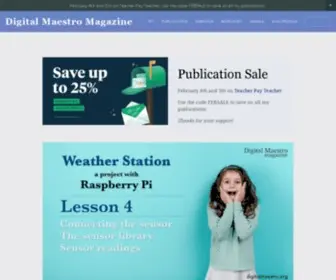 Digitalmaestro.org(Digital Maestro Magazine) Screenshot