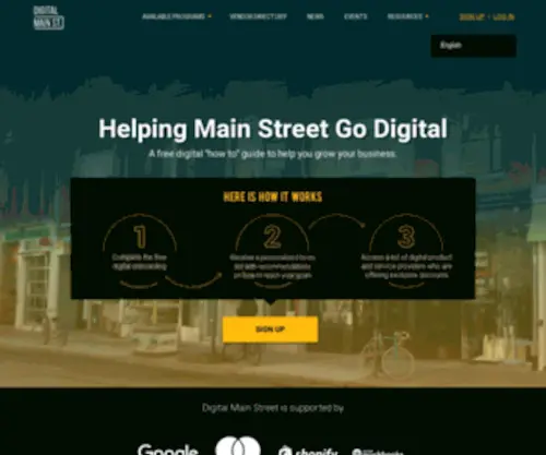 Digitalmainstreet.ca(Digital Main Street) Screenshot